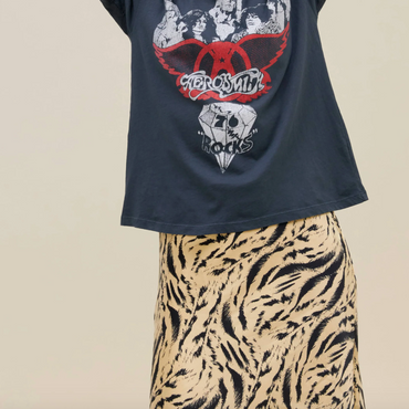 DayDreamer Aerosmith Rocks Cropped Tee