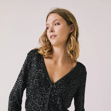 Sparrow Black Long Sleeve