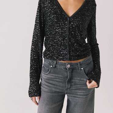 Sparrow Black Long Sleeve