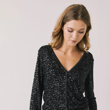 Sparrow Black Long Sleeve