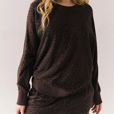 Valentine Leopard Pullover
