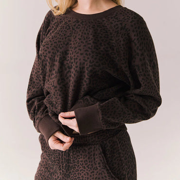 Valentine Leopard Pullover