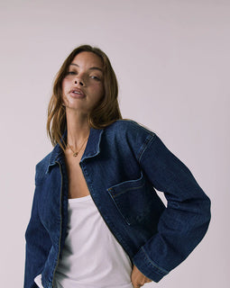 Sutton Indigo Jacket