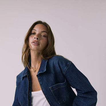 Sutton Indigo Jacket