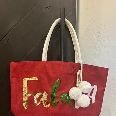 NEW Christmas  Fa La La Totes/Bags