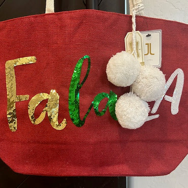 NEW Christmas  Fa La La Totes/Bags