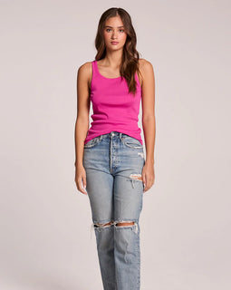 Daphne Electric Fuchsia Tank Top