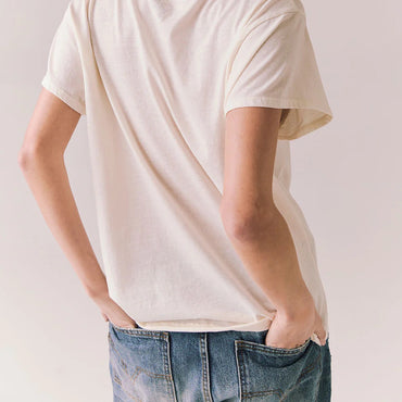 Jackson Hole Sunset Tee – Vintage Scenic Tee in White