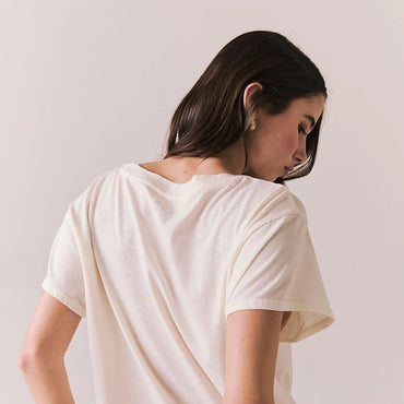 Jackson Hole Sunset Tee – Vintage Scenic Tee in White