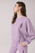 Amethyst Bolt Pullover Long Sleeve