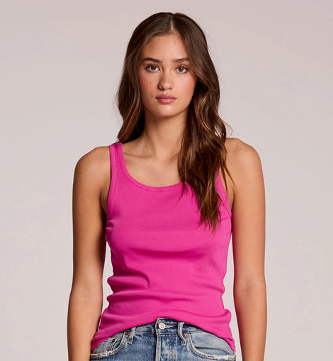 Daphne Electric Fuchsia Tank Top
