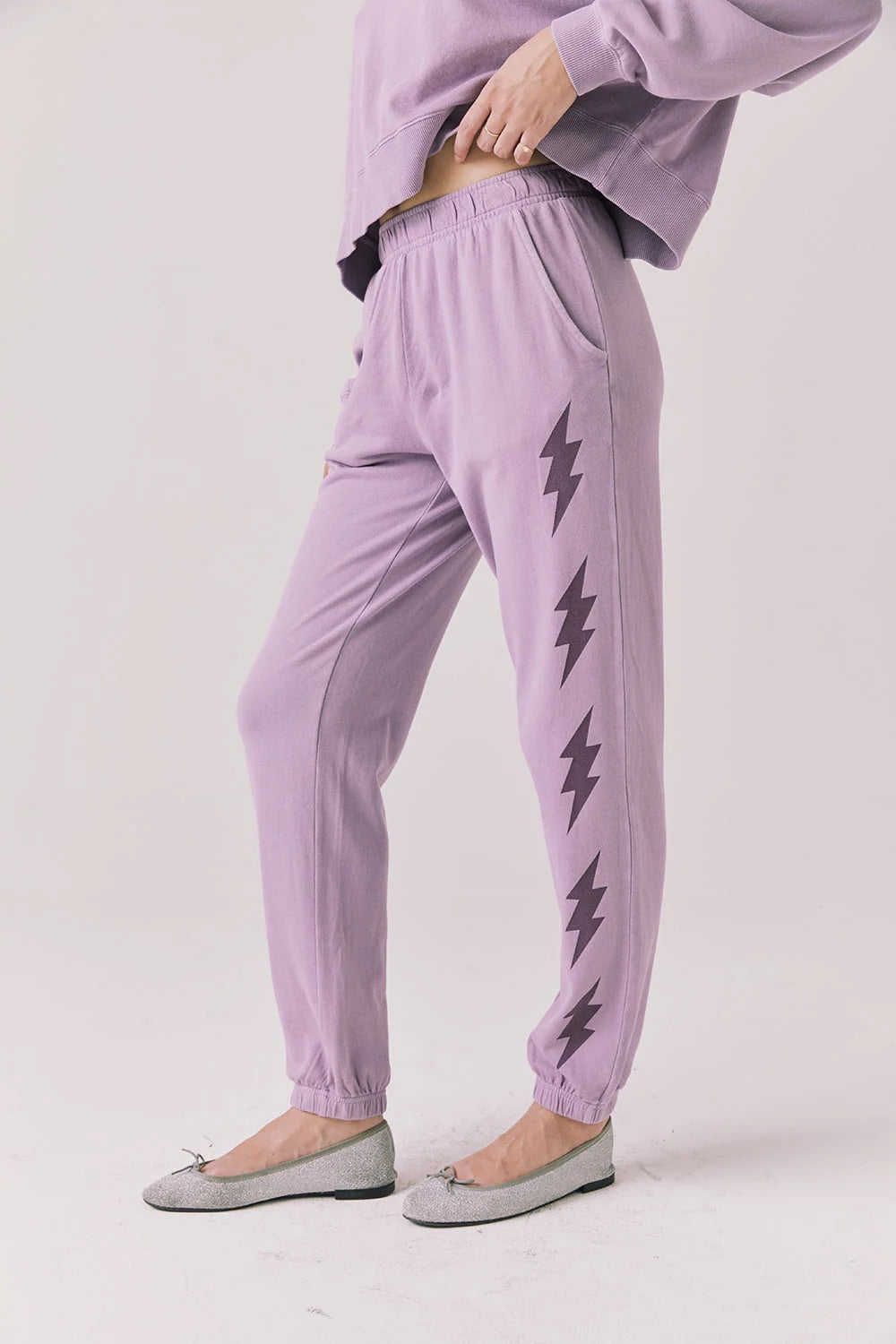 Amethyst Bolt Pullover Long Sleeve