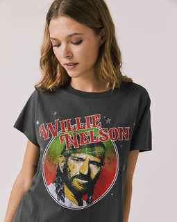 Willie Nelson Christmas Tee