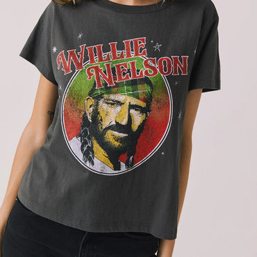 Willie Nelson Christmas Tee