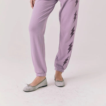Amethyst Bolt Joggers
