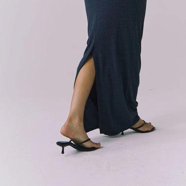 Allure Navy Maxi Skirt