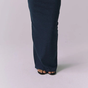 Allure Navy Maxi Skirt