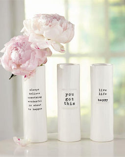 Inspirational Stem Vases