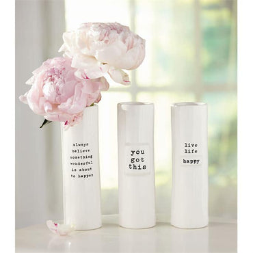 Inspirational Stem Vases