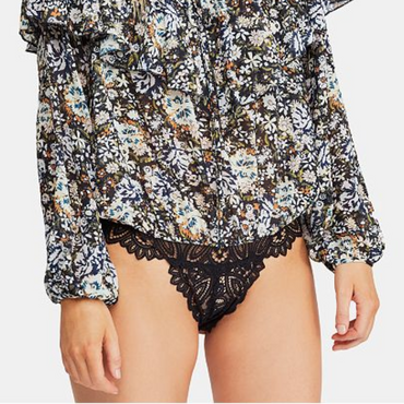 FP floral blouse (bodysuit)