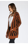 DJ Zebra cardigan sweater