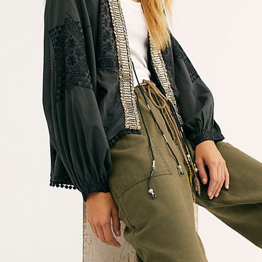 FP Emroidered Jacket with Embellishing