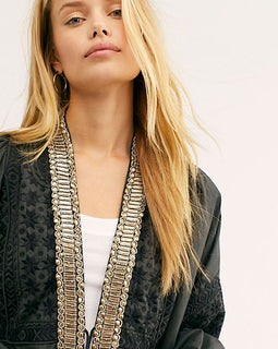 FP Emroidered Jacket with Embellishing