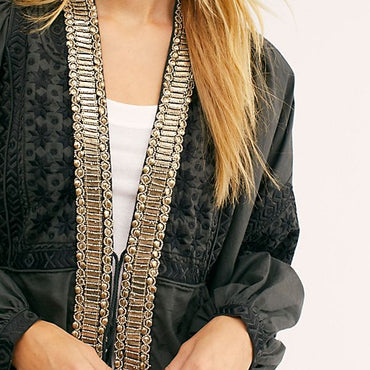FP Emroidered Jacket with Embellishing