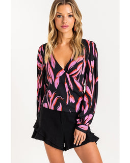 Print blouse