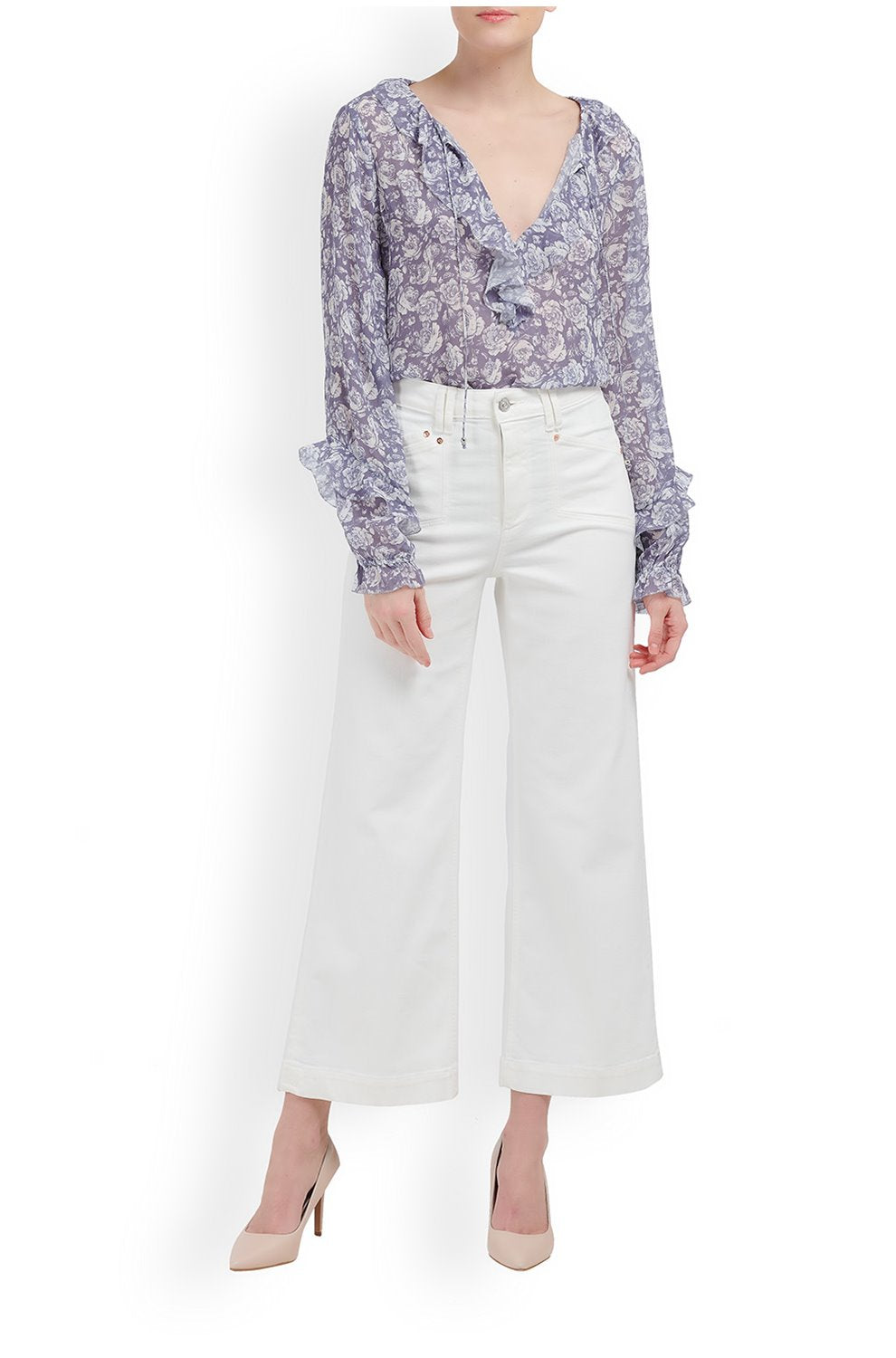 Paige High Rise Ankle Denim