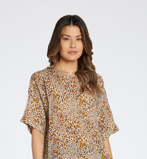 DJ Cheetah Print Top