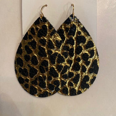 Leather Earrings (PNW Maker)